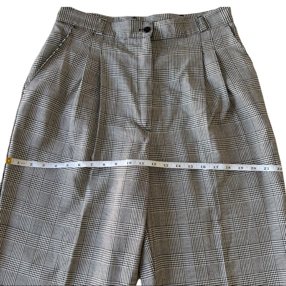Vintage TR Bentley Houndstooth High Waisted Trousers Pants - Picture 11 of 16